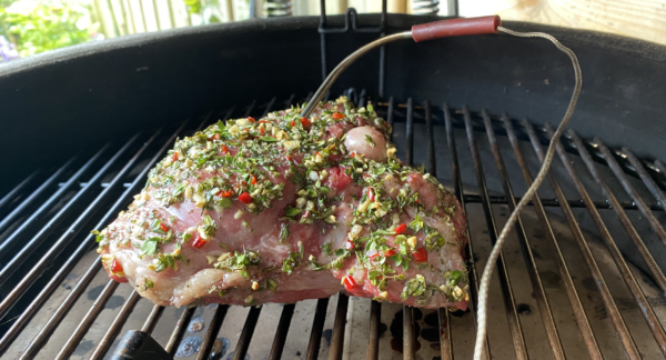 Lamsbout van de BBQ – reverse sear